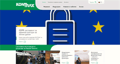 Desktop Screenshot of kontrax.bg